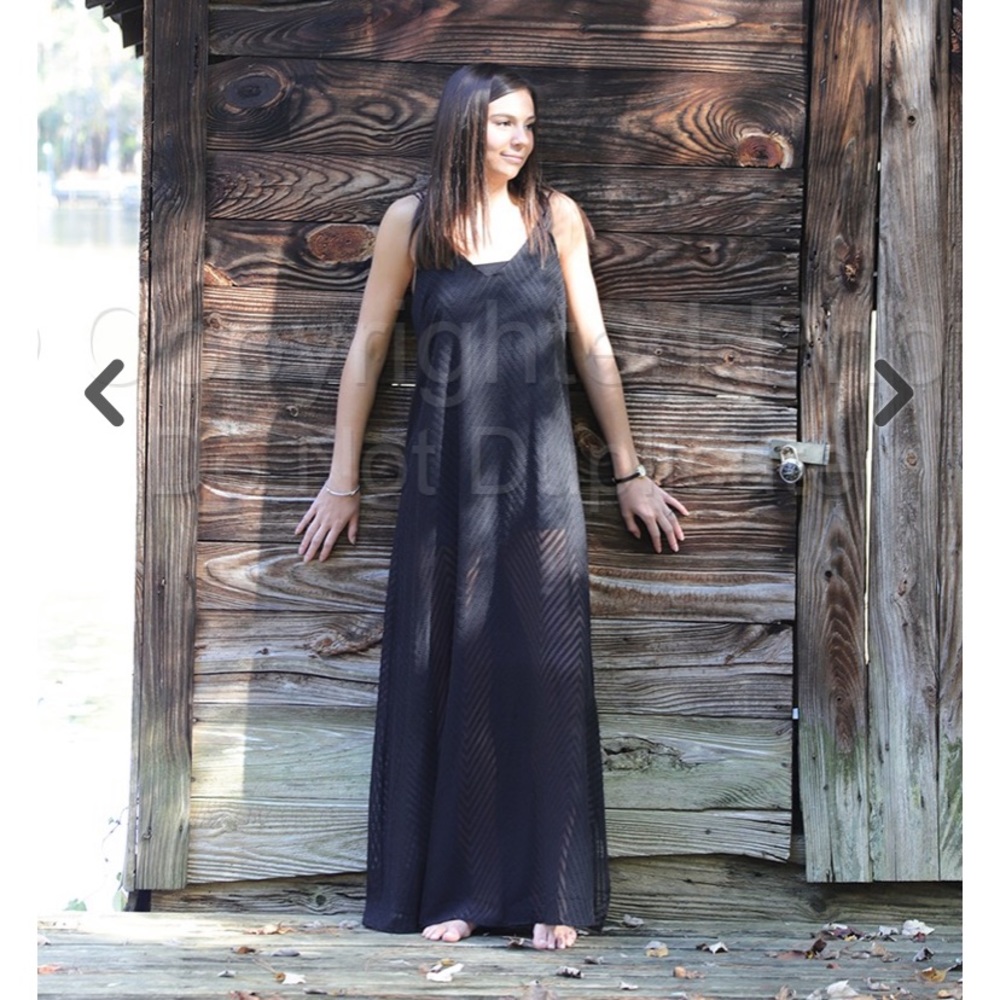 long black dress worn once